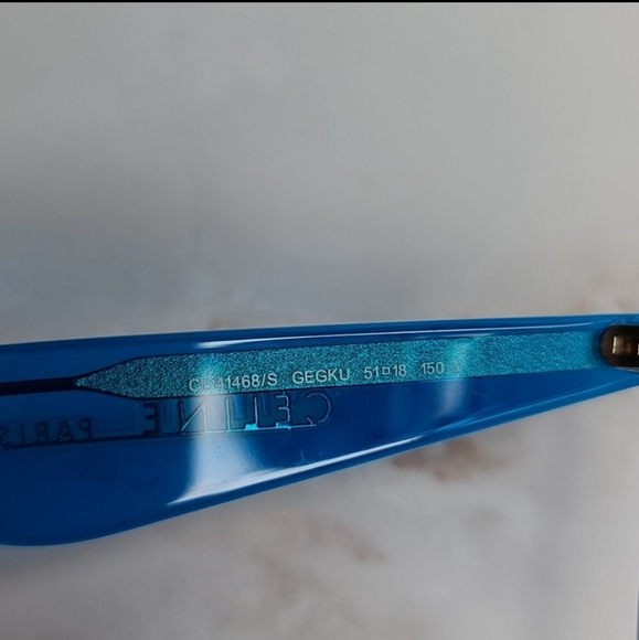 Sold Celine edge blue sunglasses - Picture 5 of 13